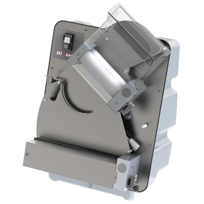 Laminoir diam. 300 mm, 2 rouleaux, en inox /ABS WR-LP30-M